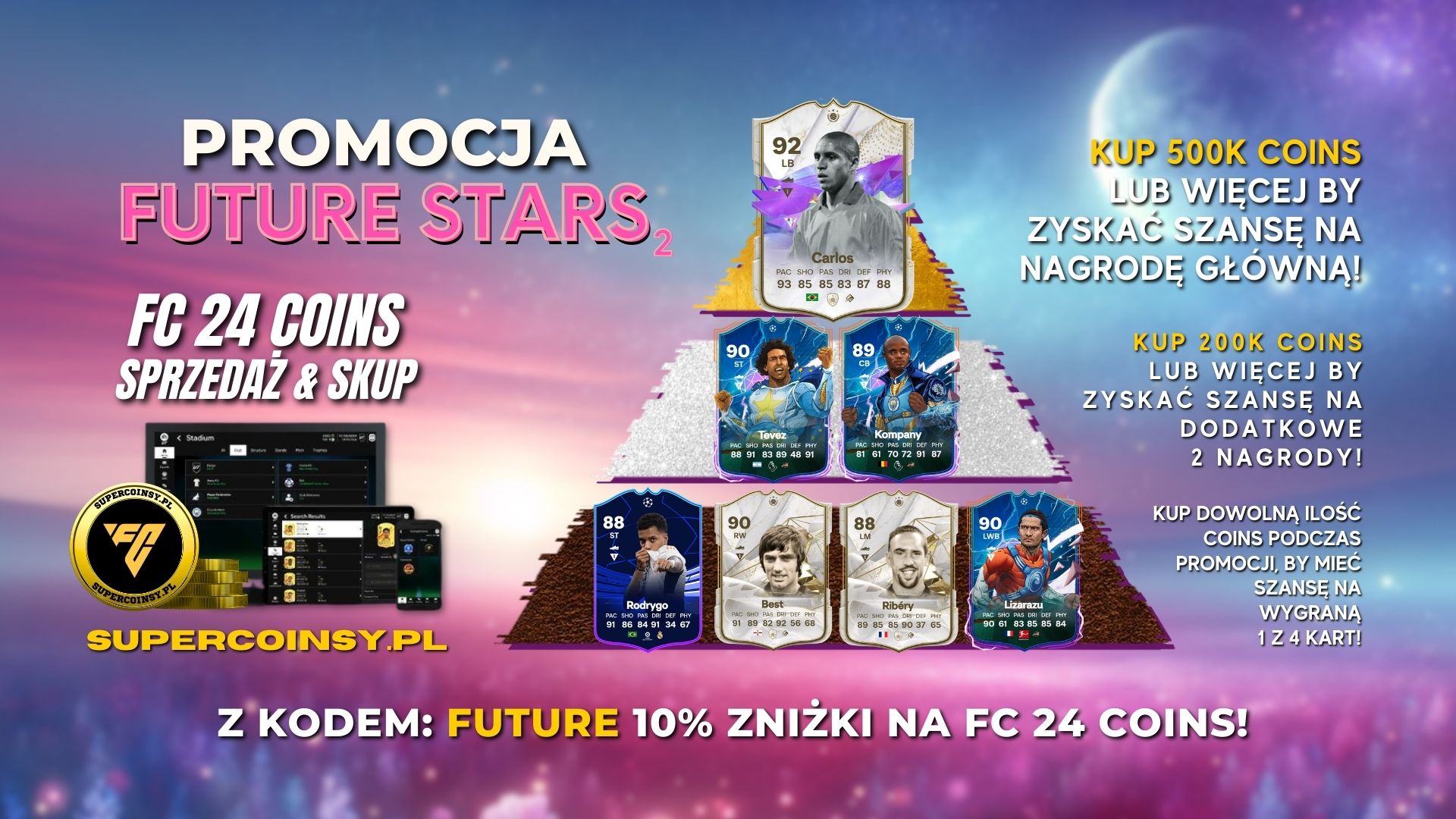 Promocja na FIFA Coins: FUTURE STARS 2